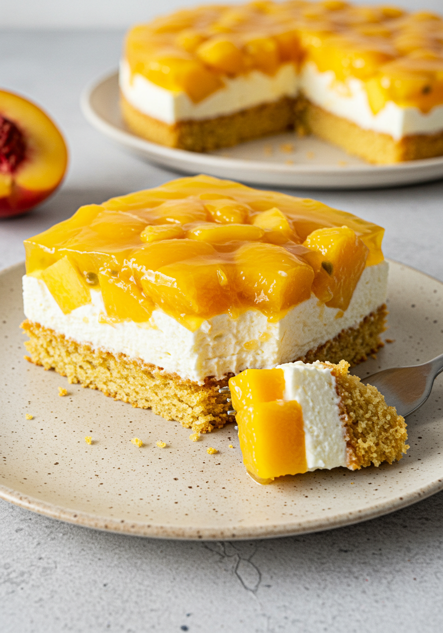 Pfirsich Maracuja Torte - kochemitmir