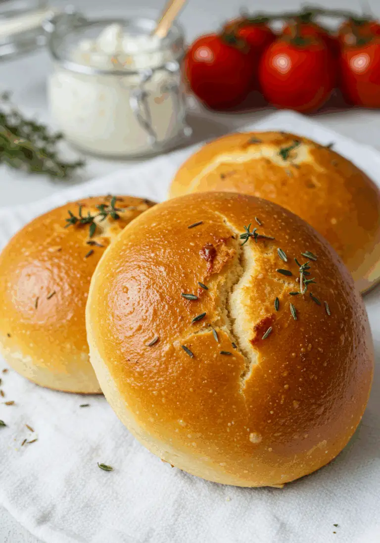 Low Carb Brötchen mit Hüttenkäse - kochemitmir