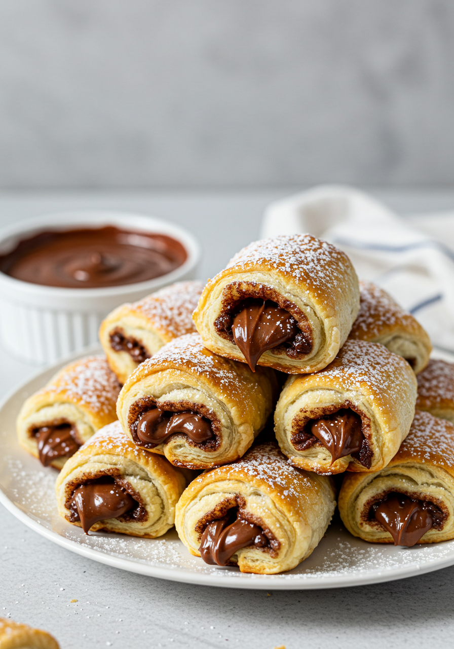 Nutella-Zimt-Toast-Rollen - kochemitmir