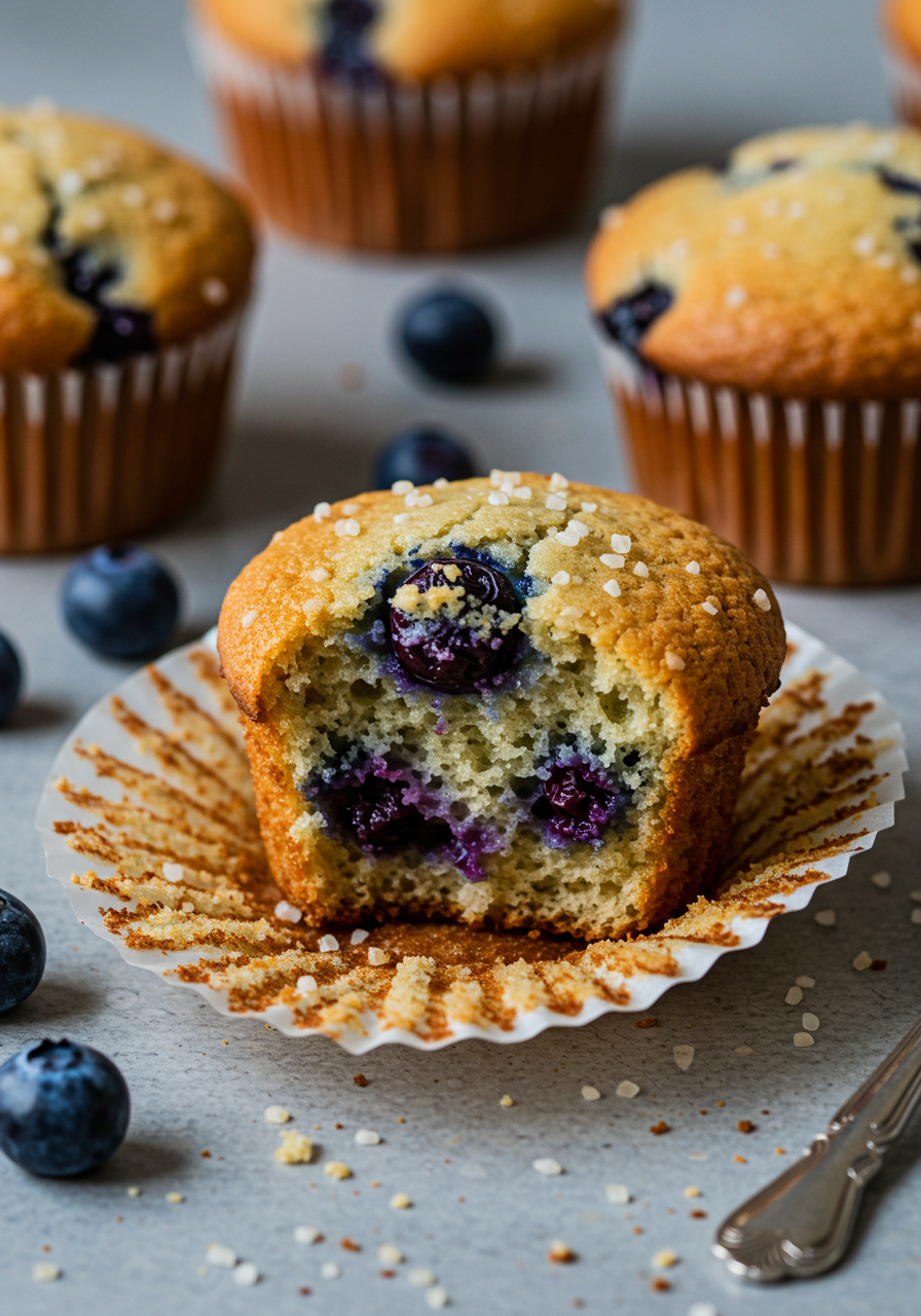 Heidelbeer-Muffins mit Skyr - kochemitmir Heidelbeer-Muffins mit Skyr - kochemitmir