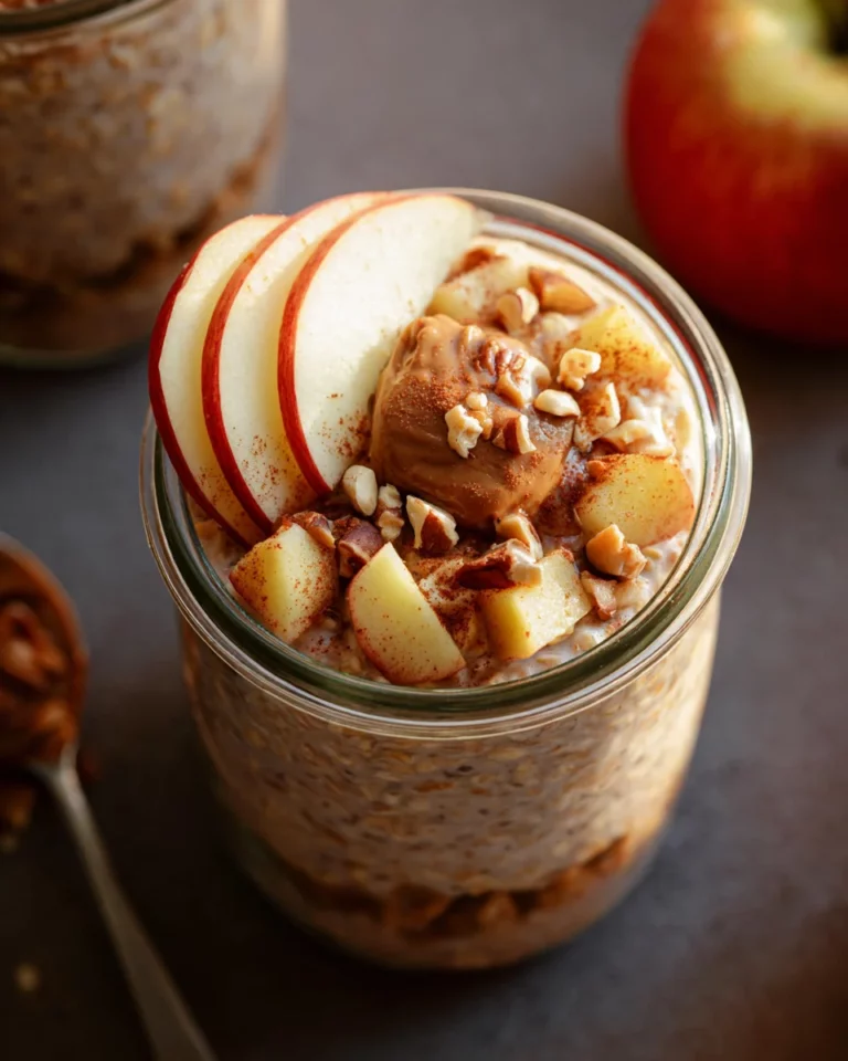 Apfel-Zimt Overnight Oats