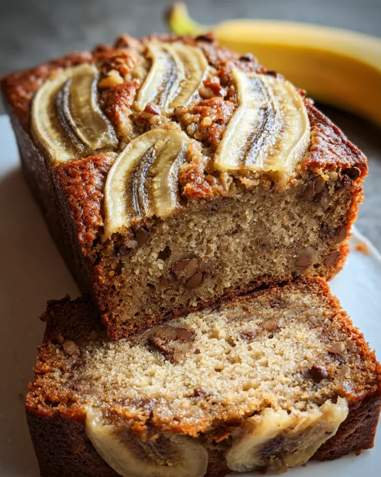 Bananenbrot kalorienarm & zuckerfrei
