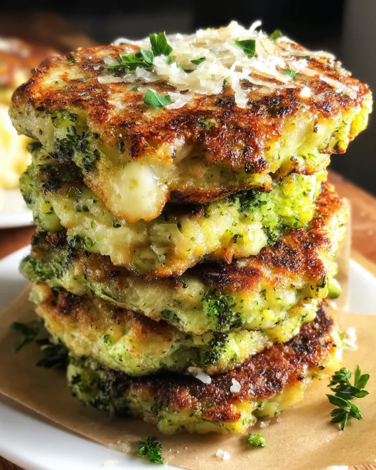 Brokkoli-Käse-Puffer