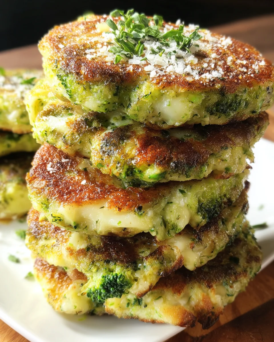 Brokkoli-Käse-Puffer
