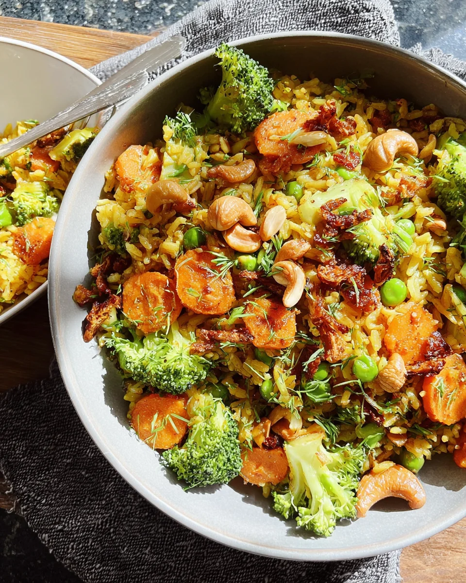 Brokkoli-Reis-Pfanne