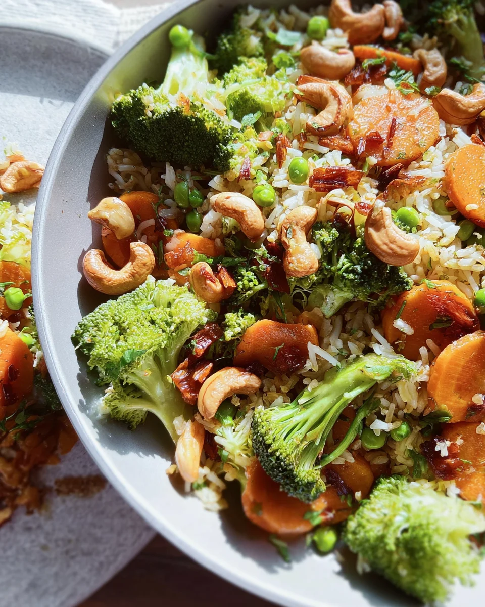 Brokkoli-Reis-Pfanne