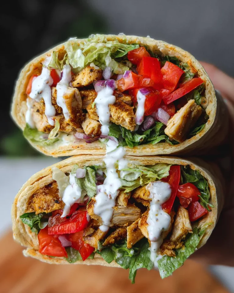 Chicken Wraps - saftige Füllung für Wraps mit Hähnchen