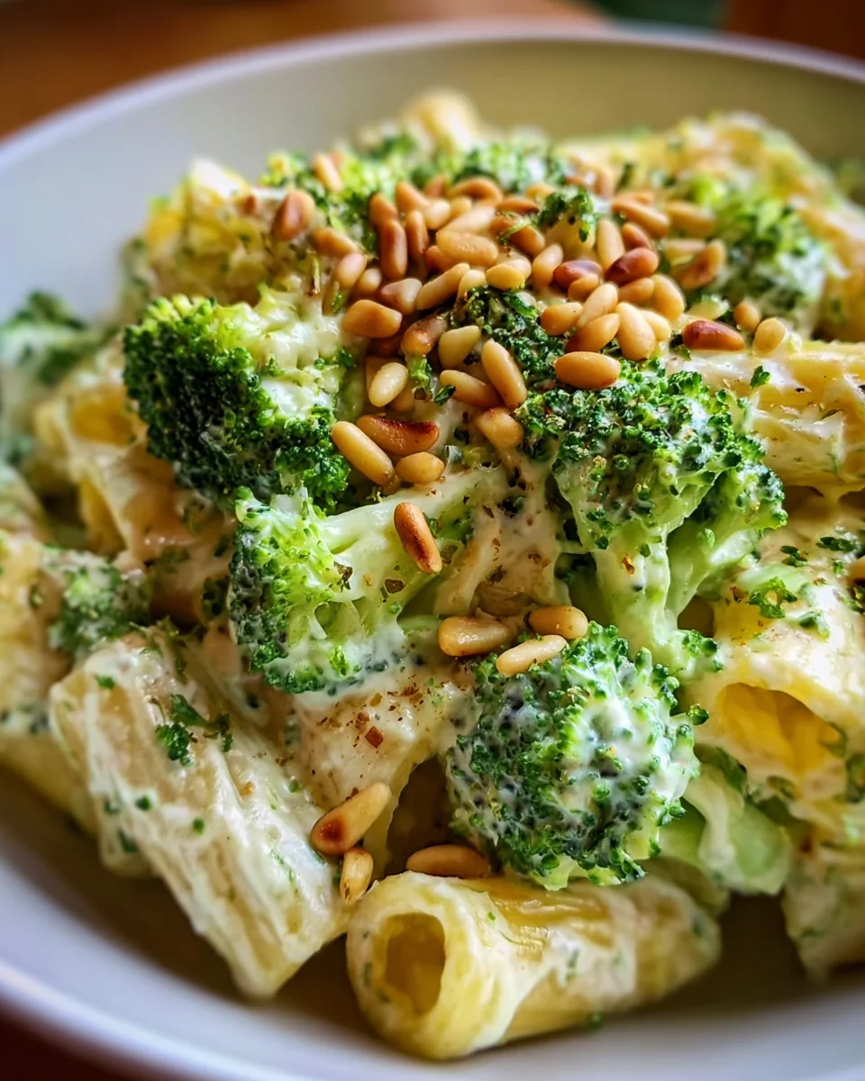 Cremige Nudeln mit Brokkoli