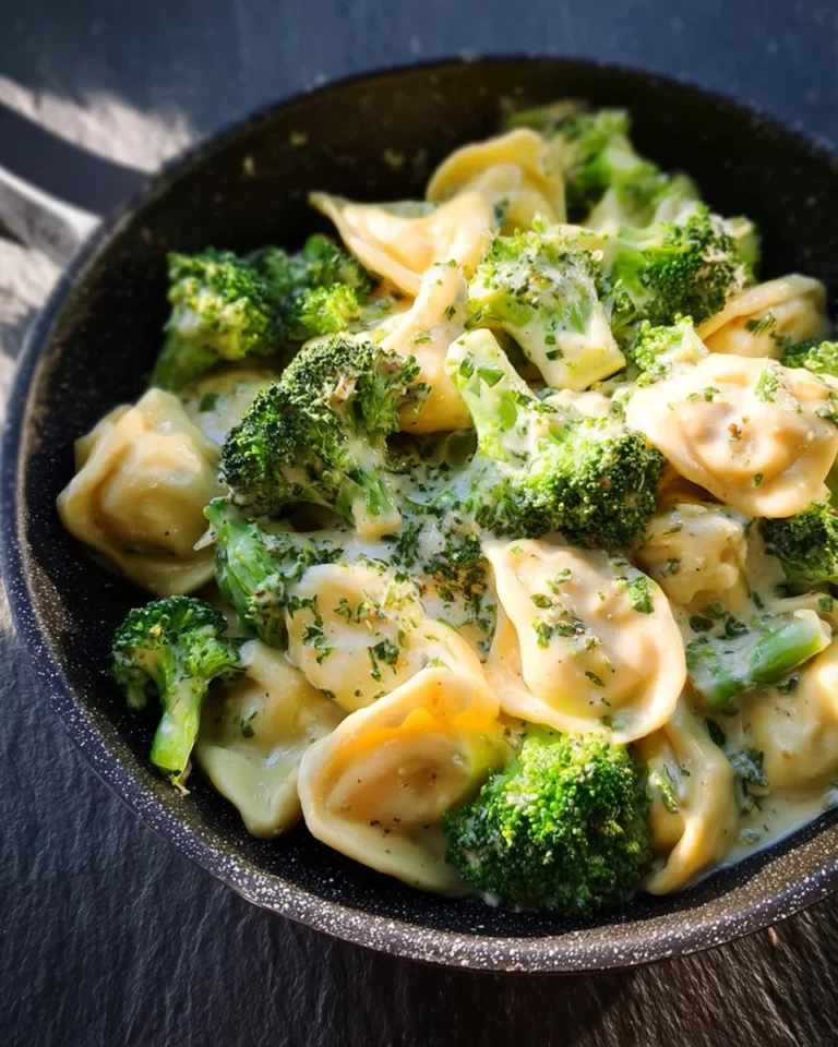 Cremige Tortellini Brokkoli Pfanne