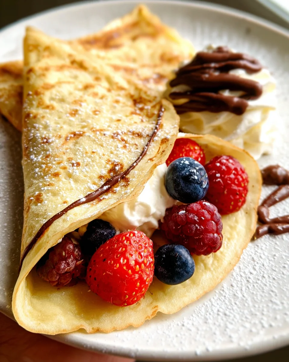 Crepes Rezept - Einfach Crepes selber machen