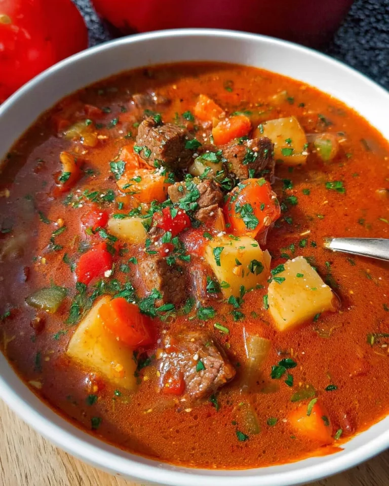 Deftige Gulaschsuppe