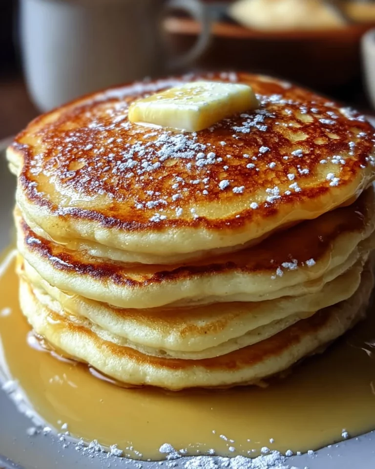 Fluffige Pancakes mit Buttermilch
