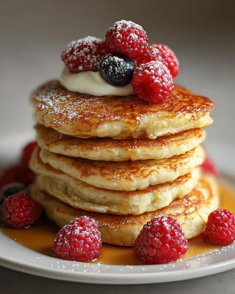 Fluffige Quark-Pfannkuchen ohne Mehl