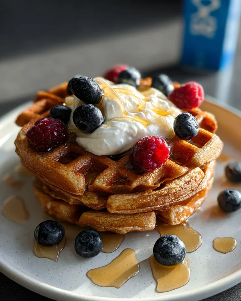 Gesunde Waffeln mit Skyr