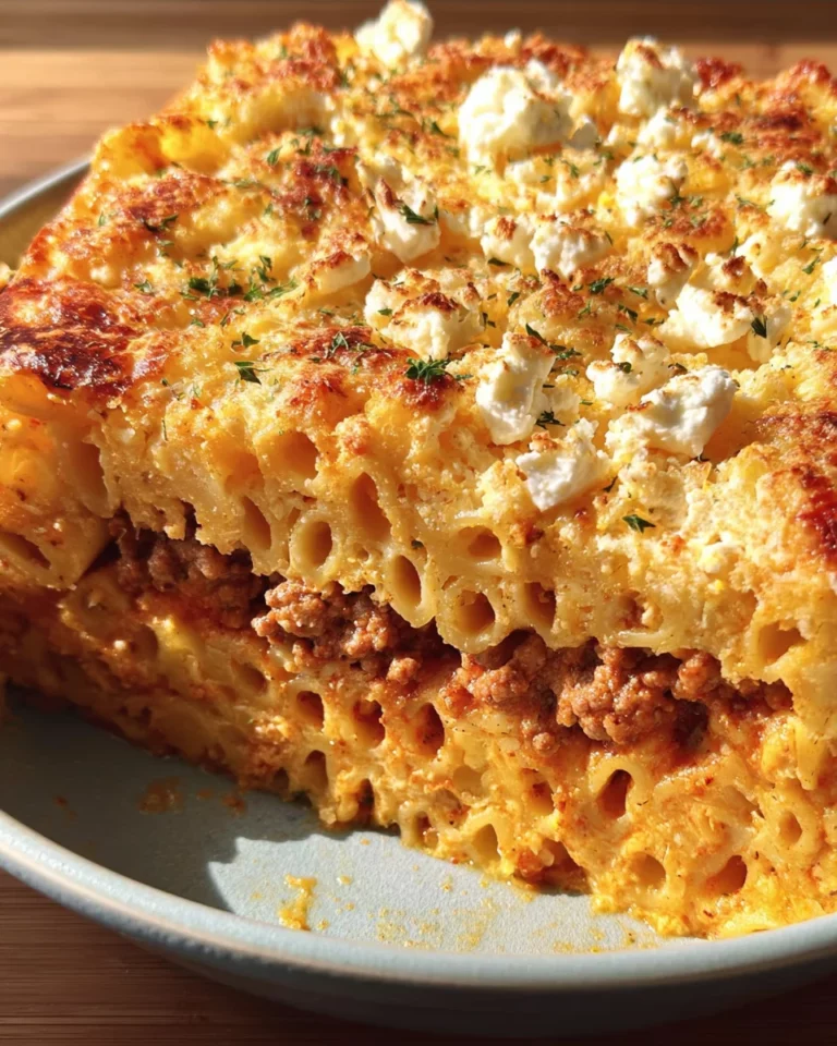 Griechischer Nudelauflauf Rezept