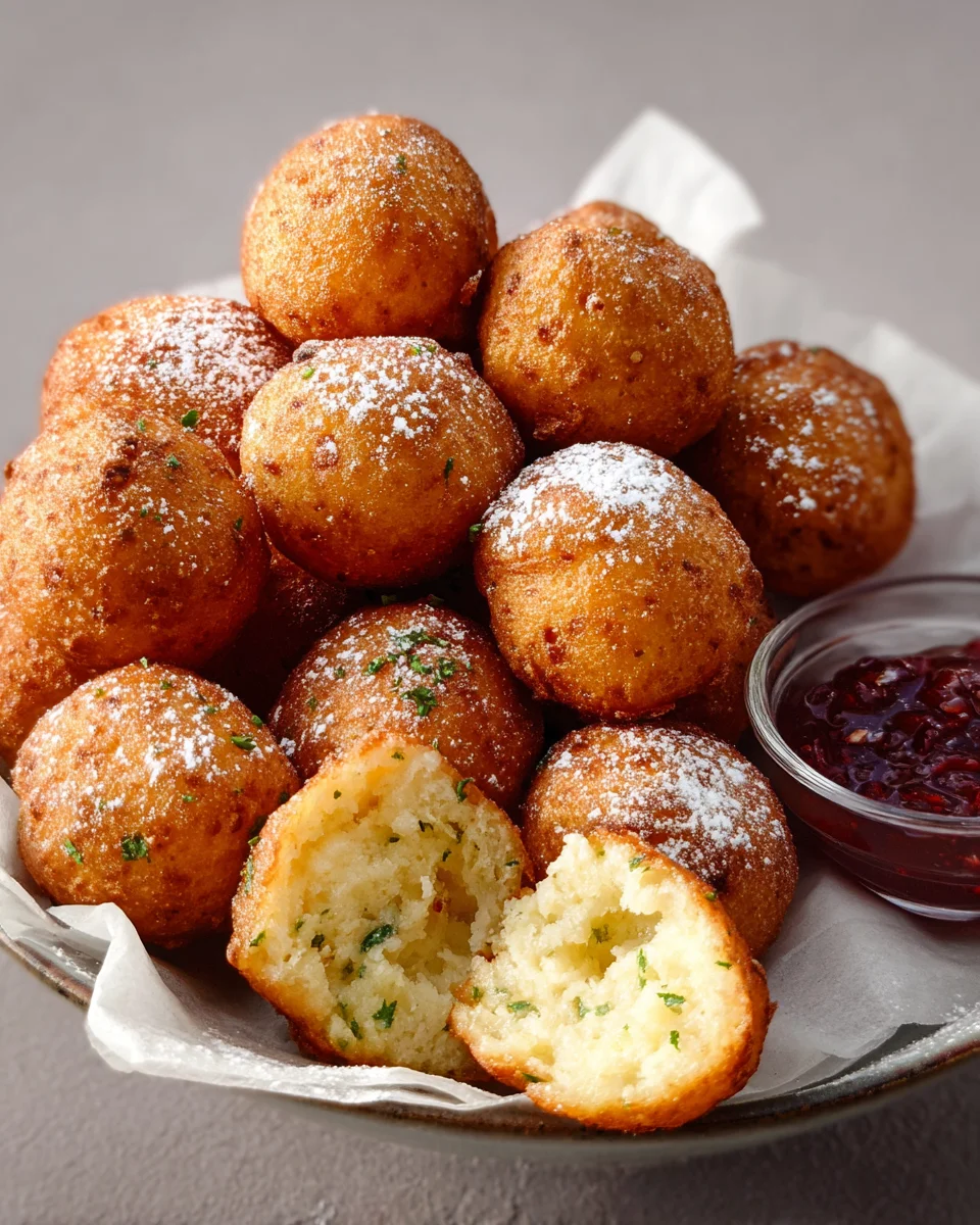 Hüttenkäsebällchen