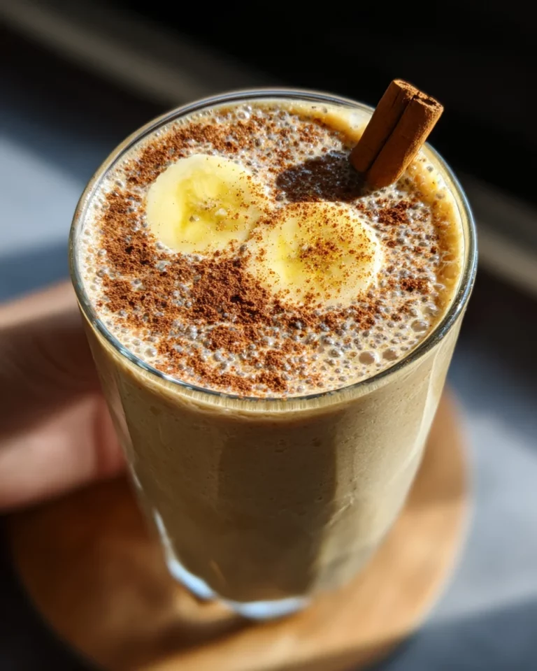 Kaffee-Banane Frühstücksshake