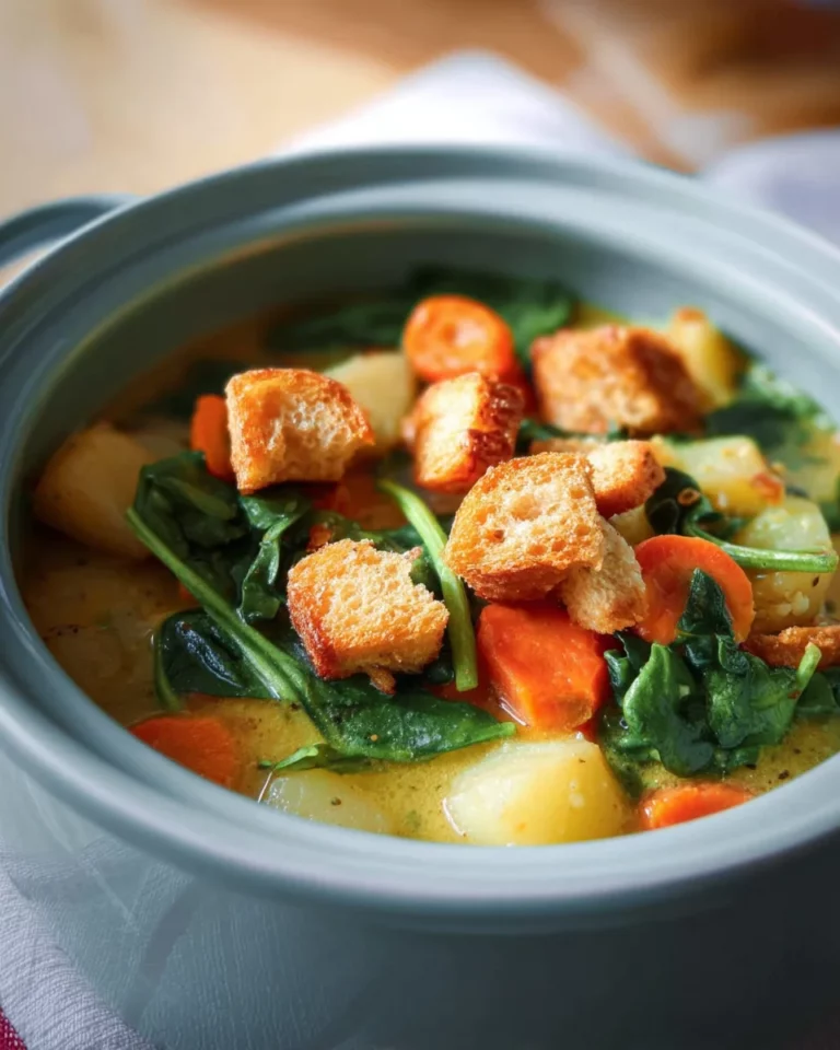 Kartoffel-Spinat-Eintopf Rezept