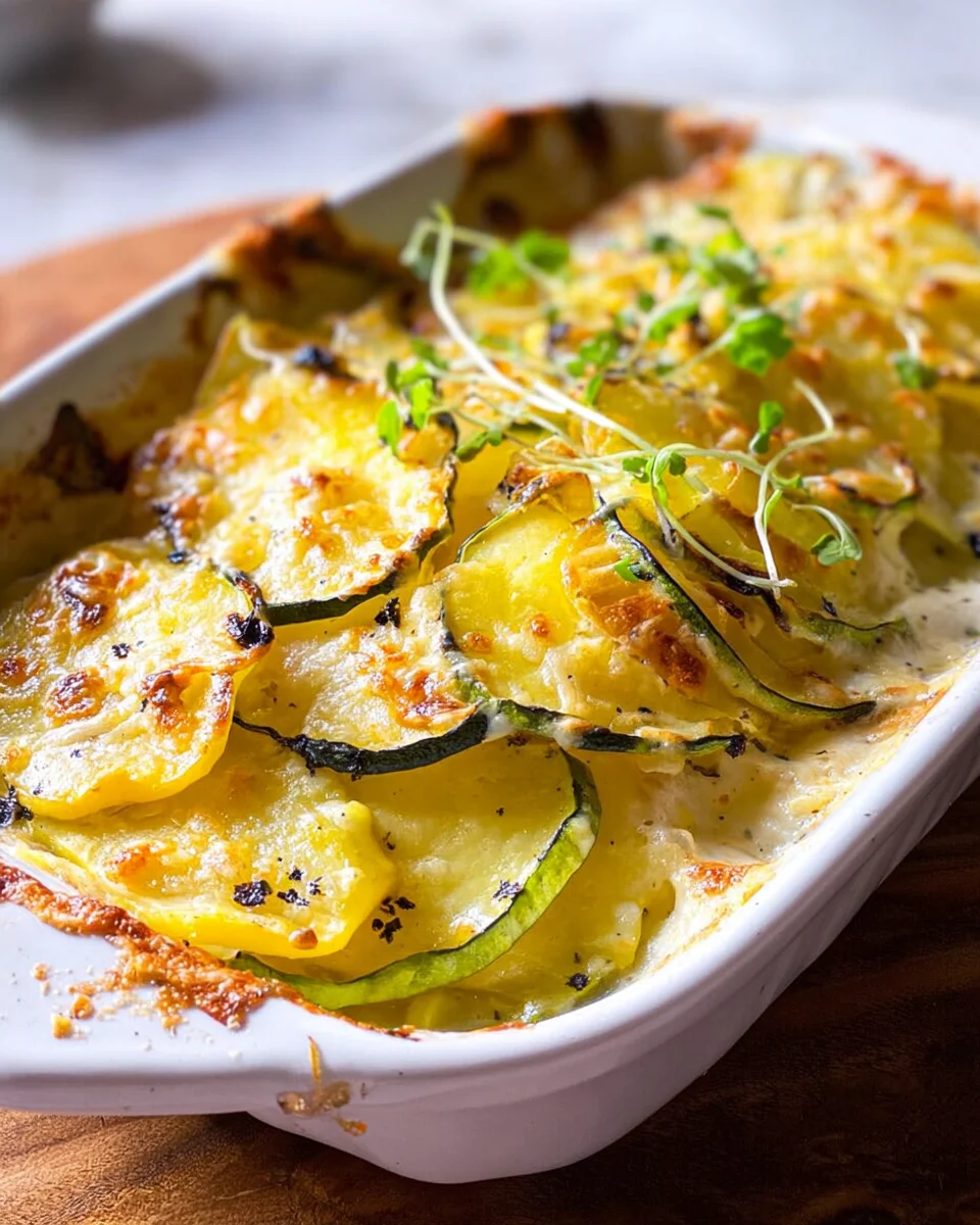 Kartoffel-Zucchini-Auflauf