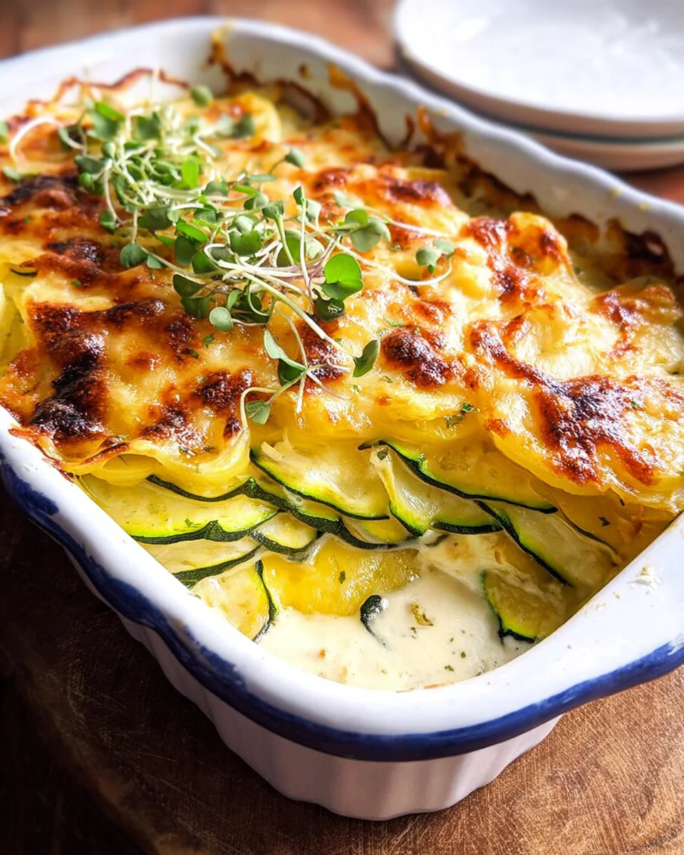 Kartoffel-Zucchini-Auflauf