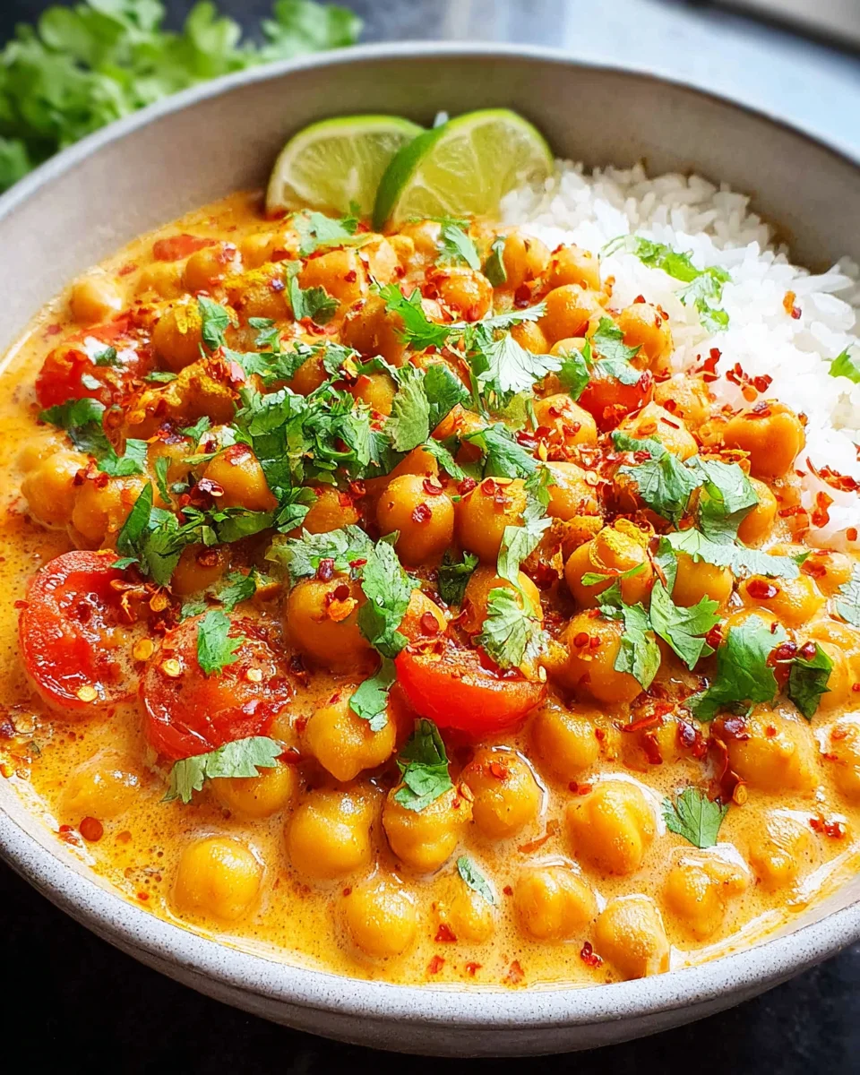 Kichererbsen-Curry
