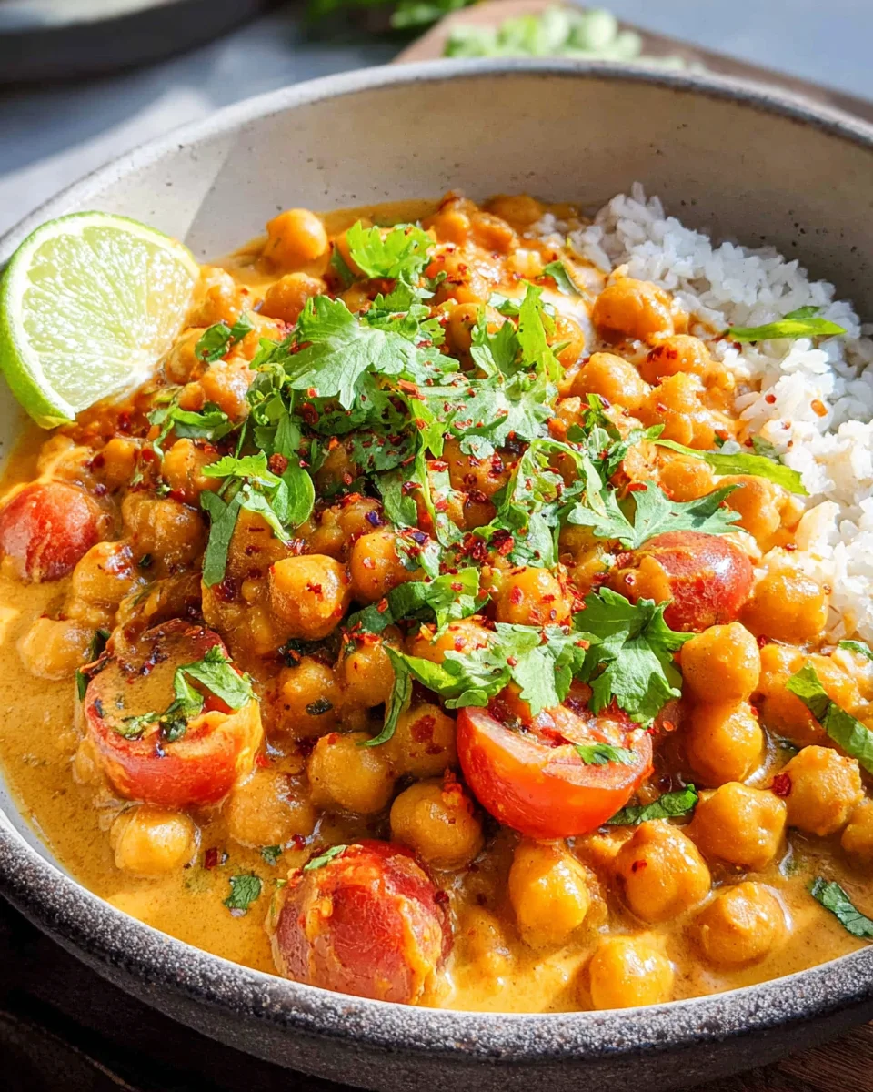 Kichererbsen-Curry