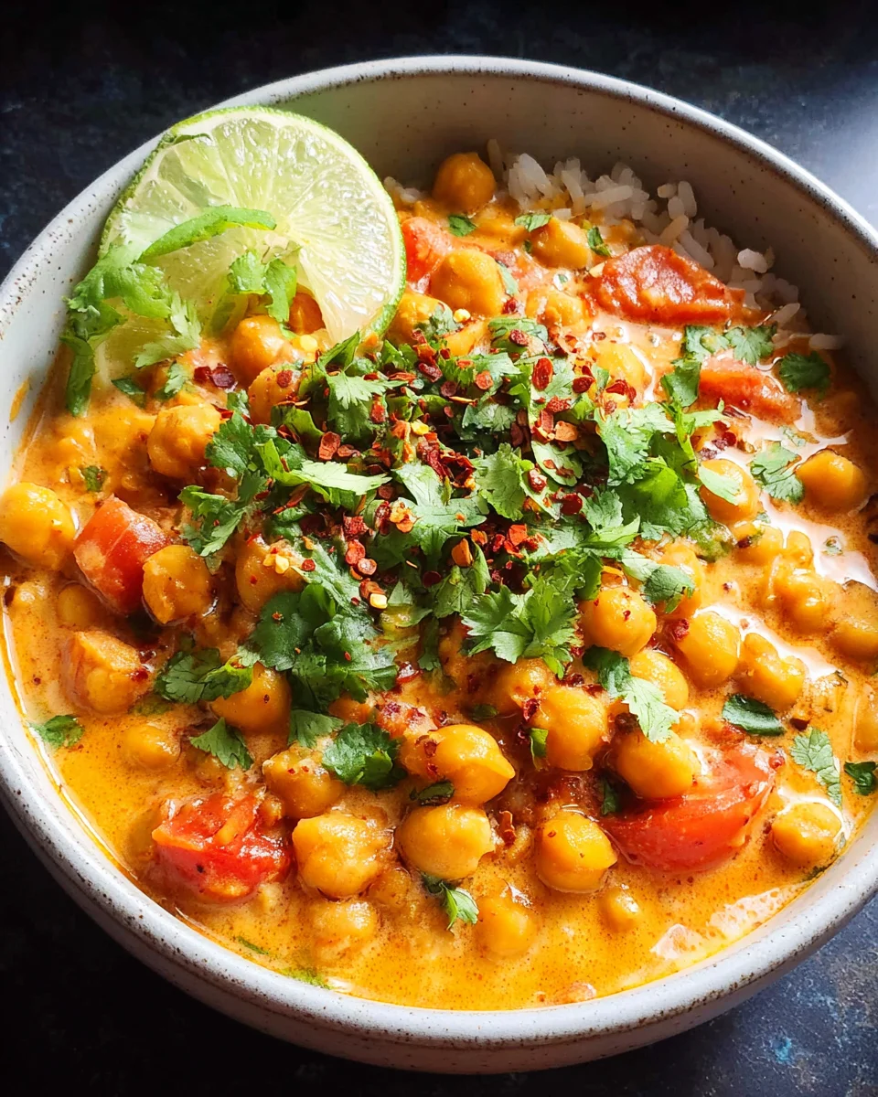 Kichererbsen-Curry