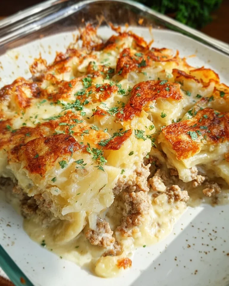 Kohlrabi-Hack-Auflauf