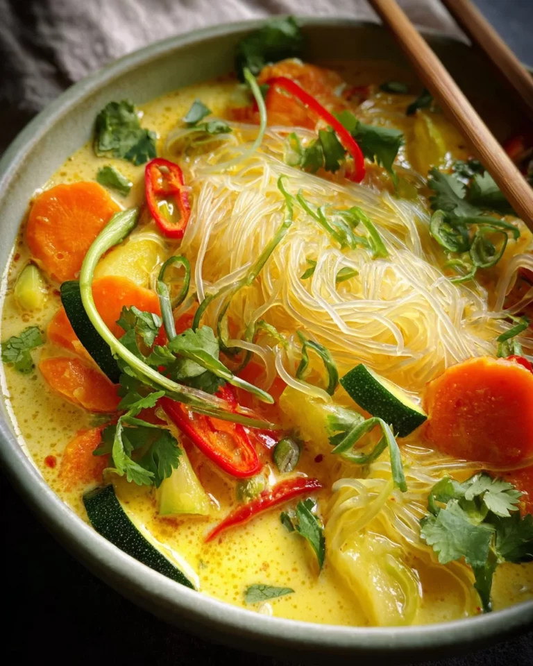 Kokos Glasnudelsuppe