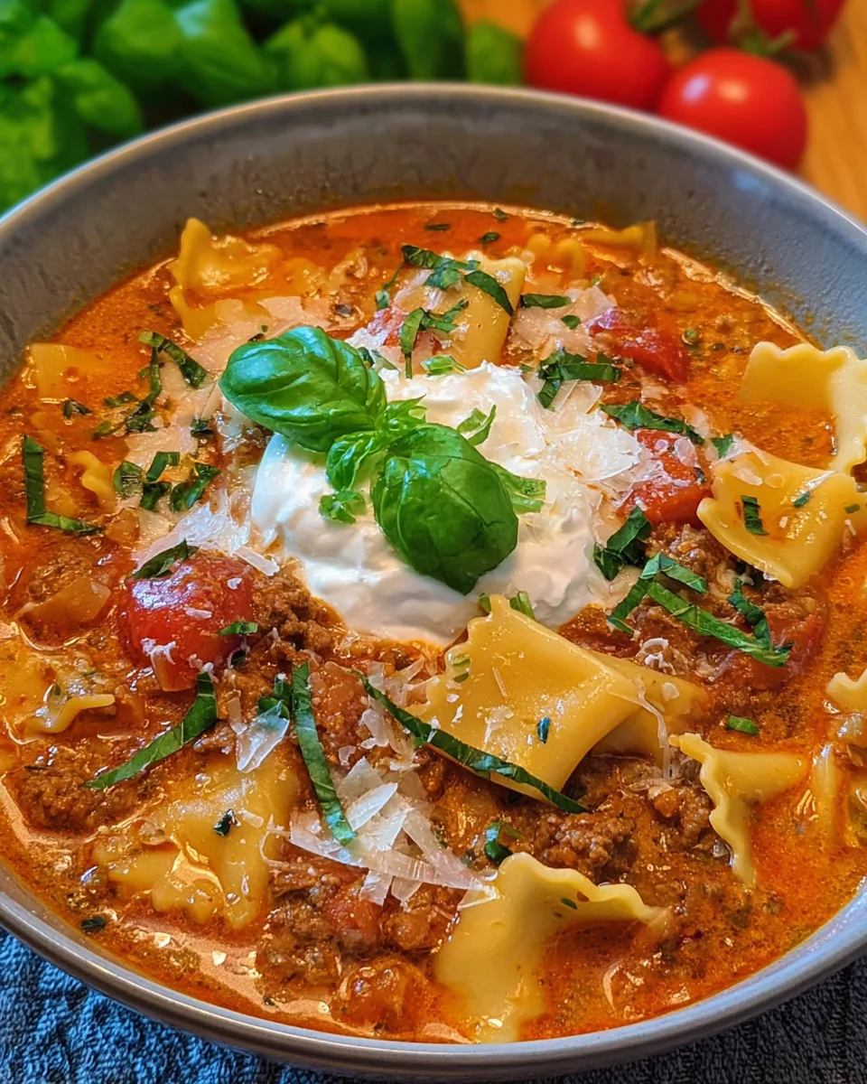 Lasagne-Suppe