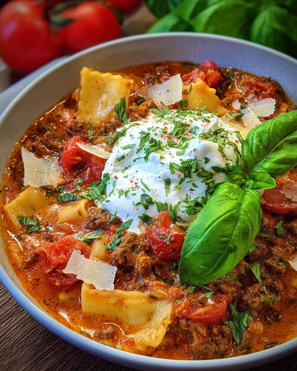 Lasagne-Suppe