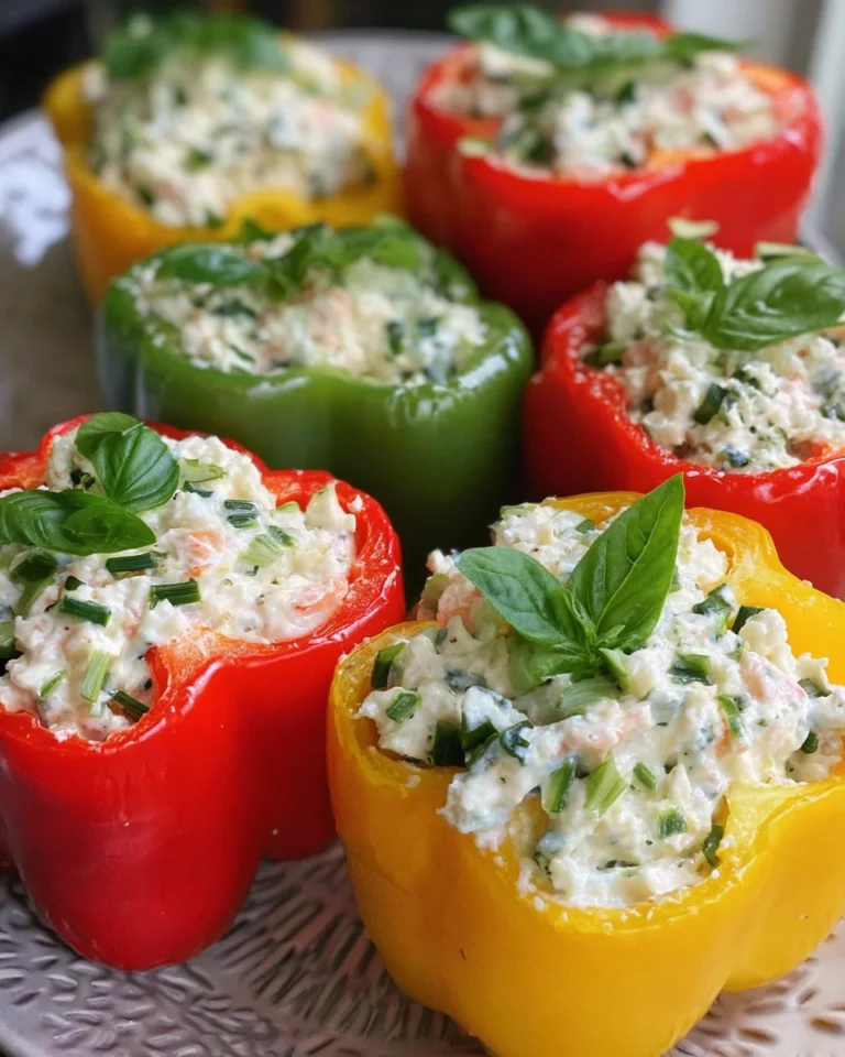 Low Carb gefüllte Paprika