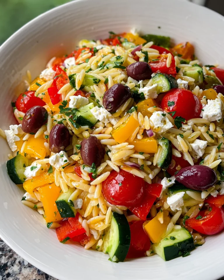 Mediterraner Kritharaki-Salat