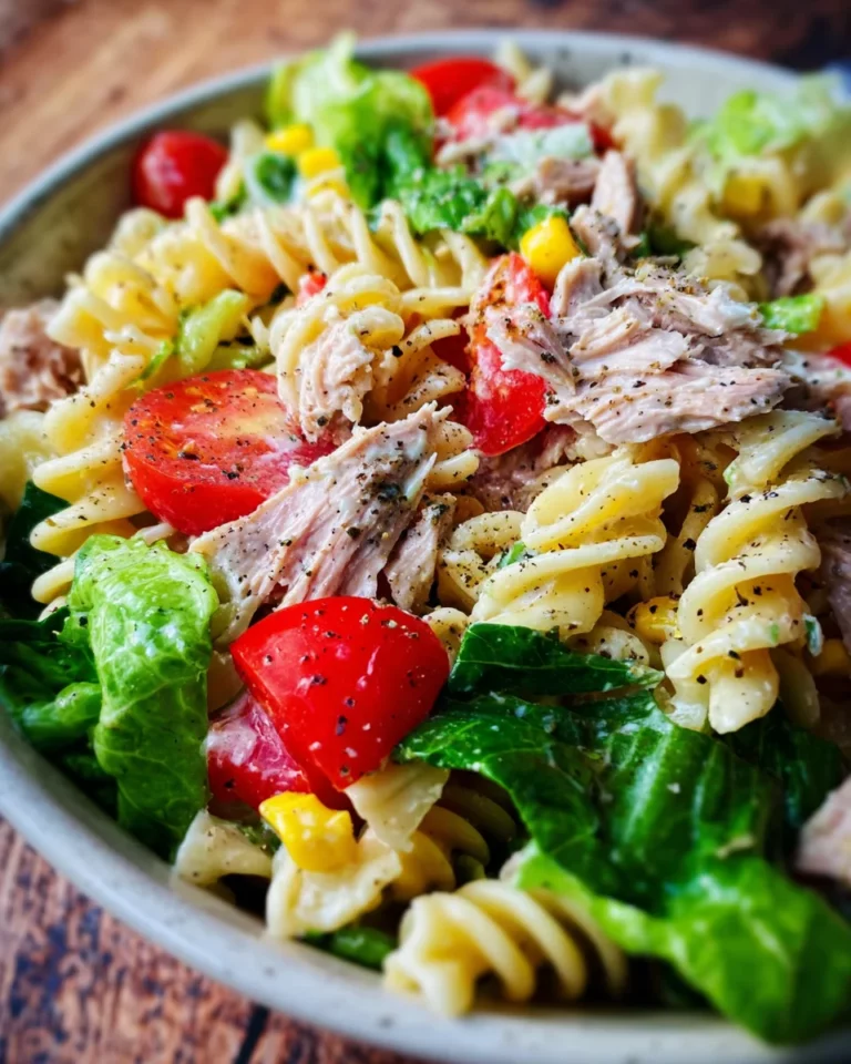 Nudelsalat mit Thunfisch – schnell und einfach