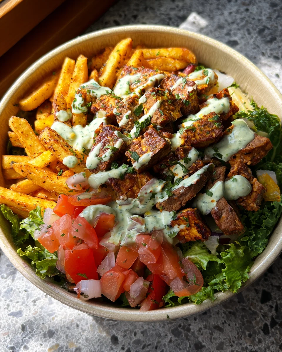 Pomm-Döner Bowl