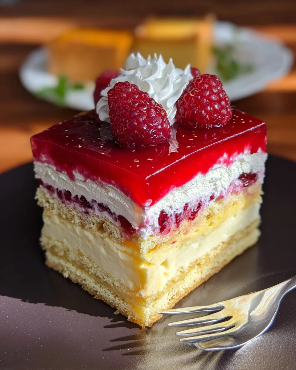 Puddingkuchen (einfaches Rezept ohne backen)