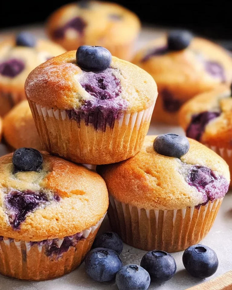 Saftige Blaubeermuffins mit Joghurt - Das beste Rezept