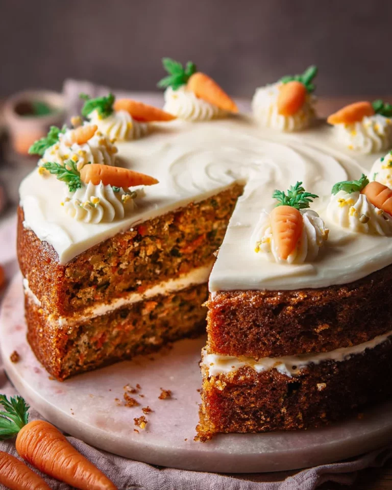 Saftiges Karottenkuchenrezept - einfach und schnell