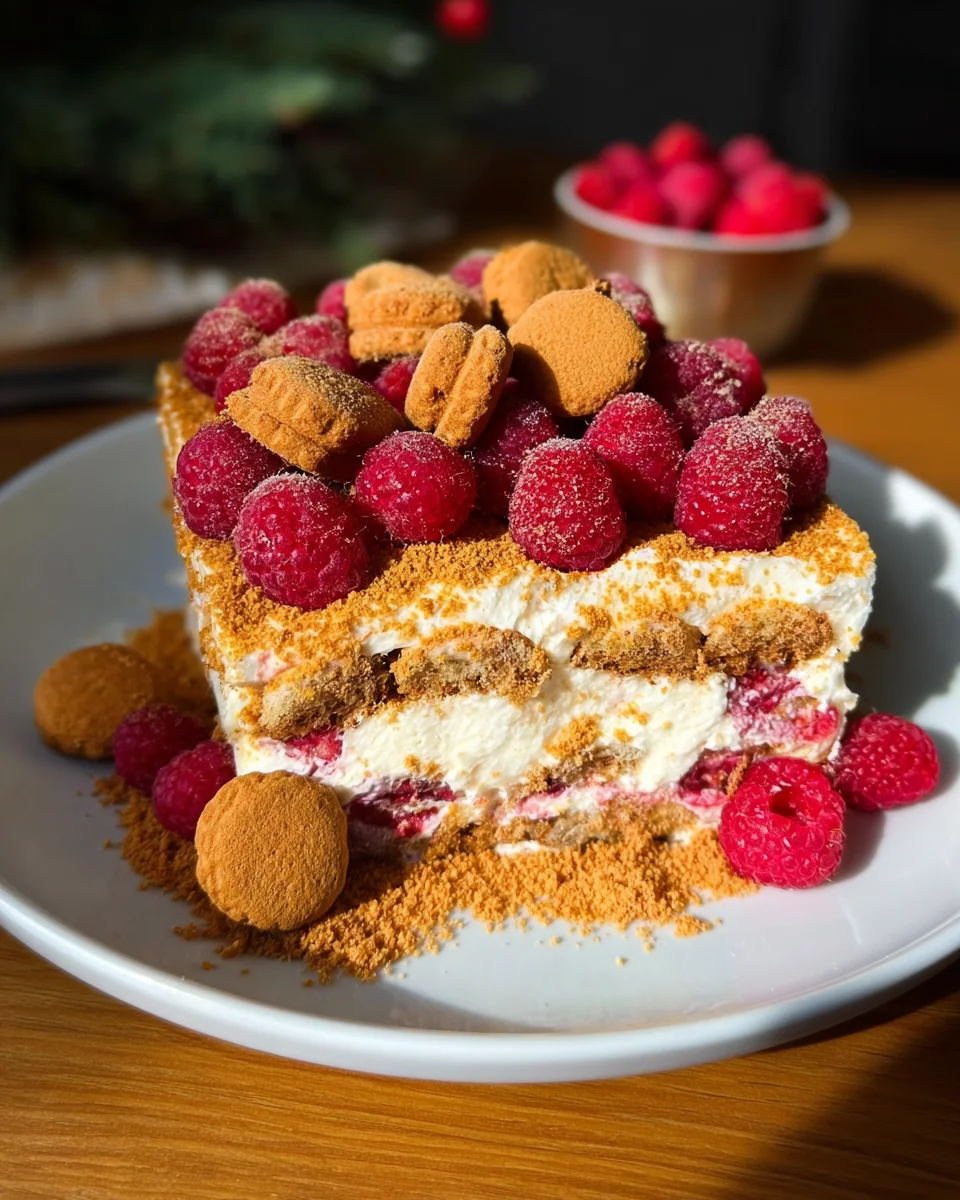 Spekulatius-Himbeer-Tiramisu
