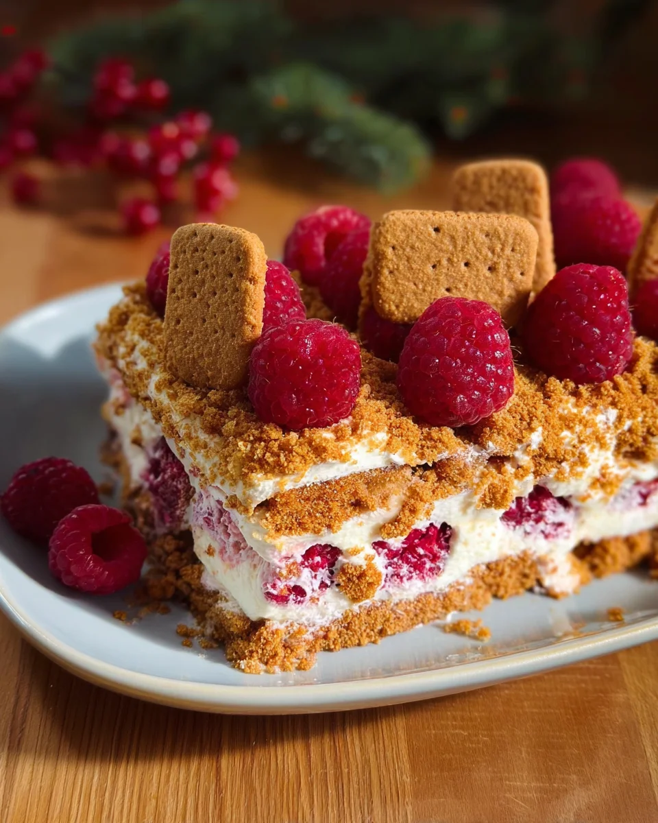 Spekulatius-Himbeer-Tiramisu
