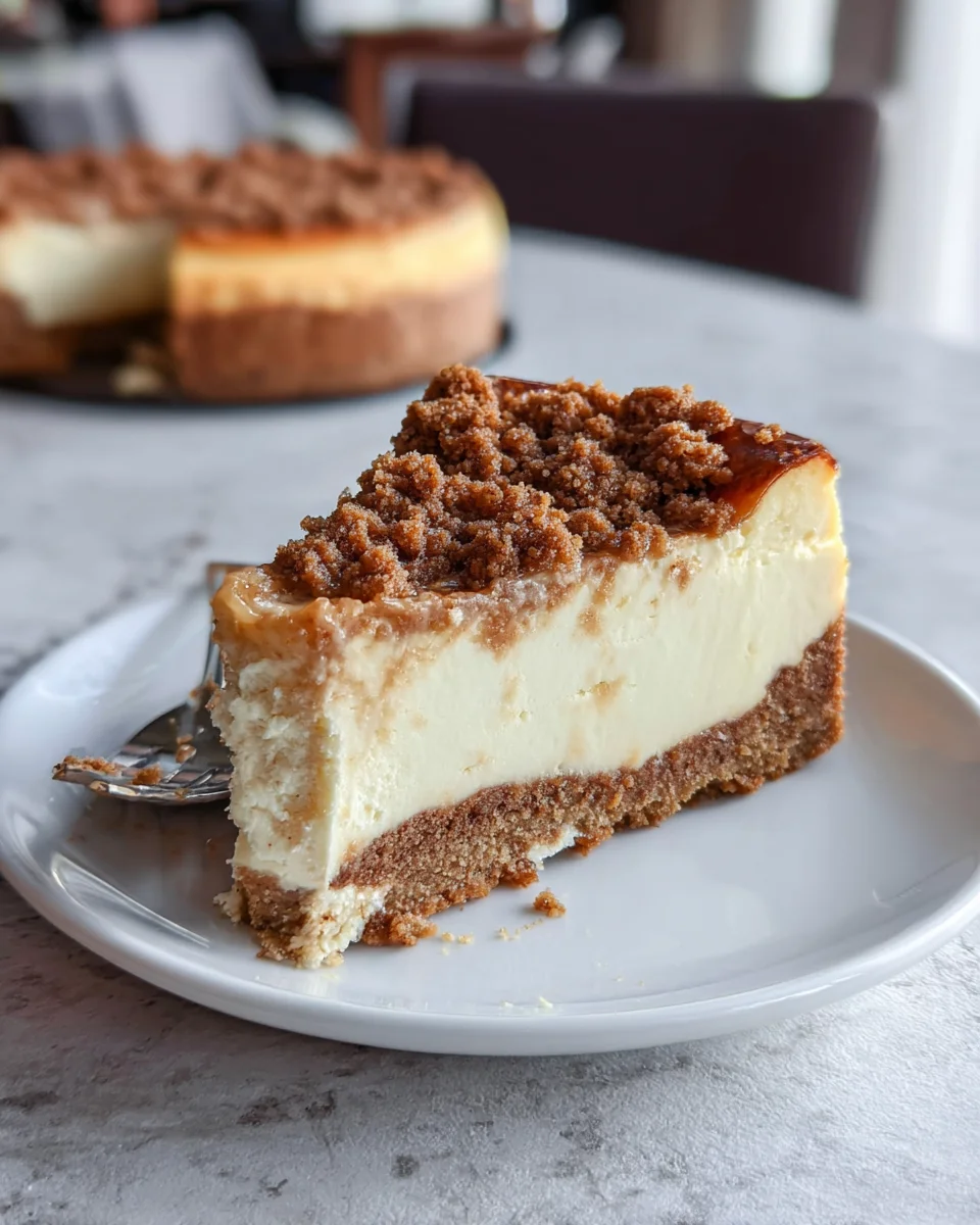 Spekulatius-Käsekuchen - einfach & cremig