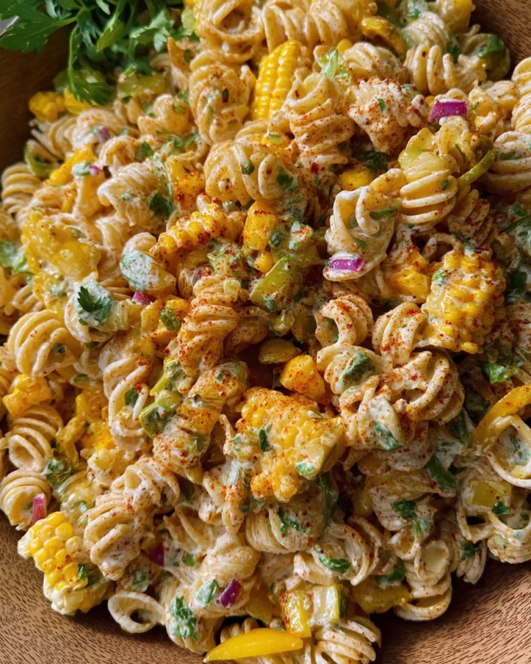 Street Corn Nudelsalat mit gebratenem Mais