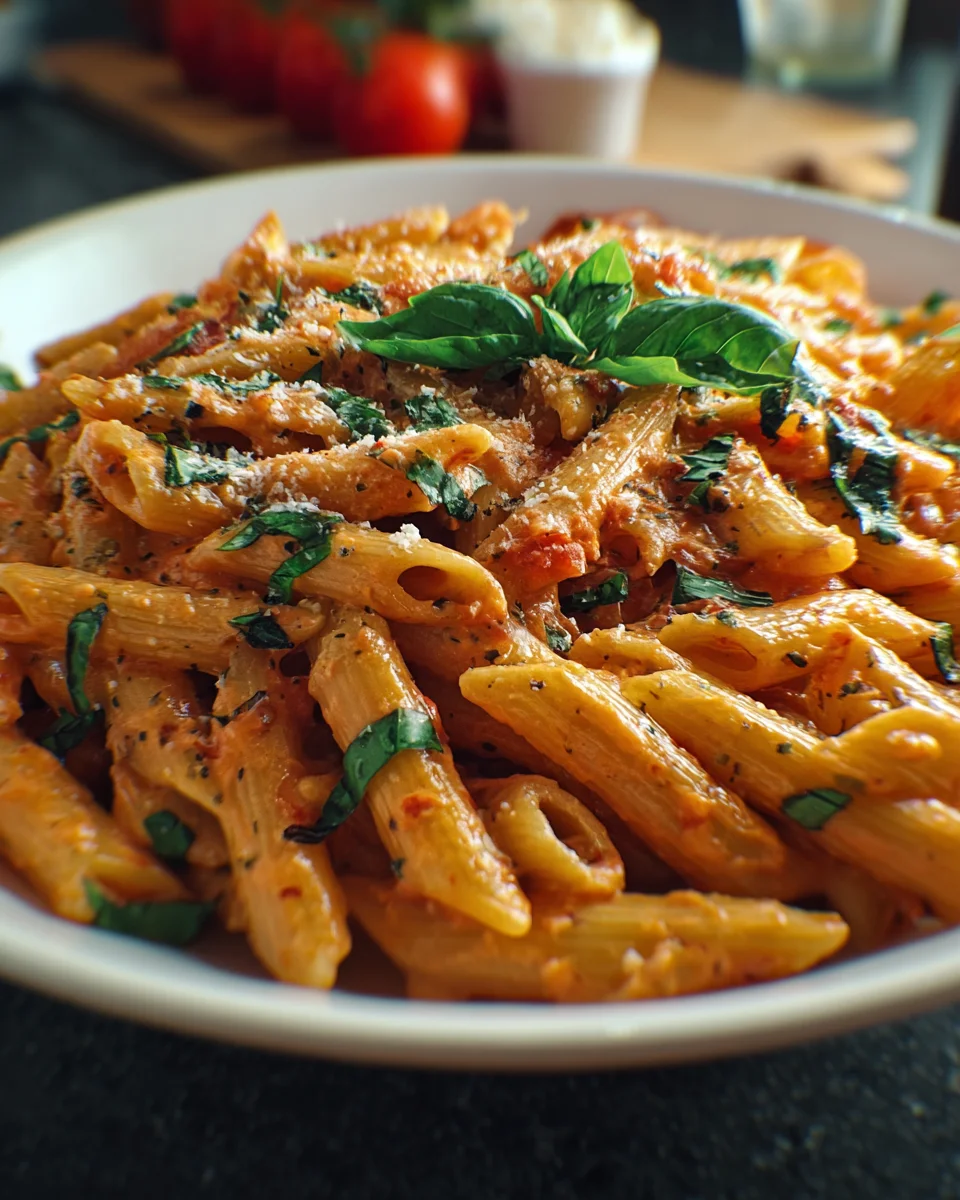 Tomaten-Knoblauch-Pasta