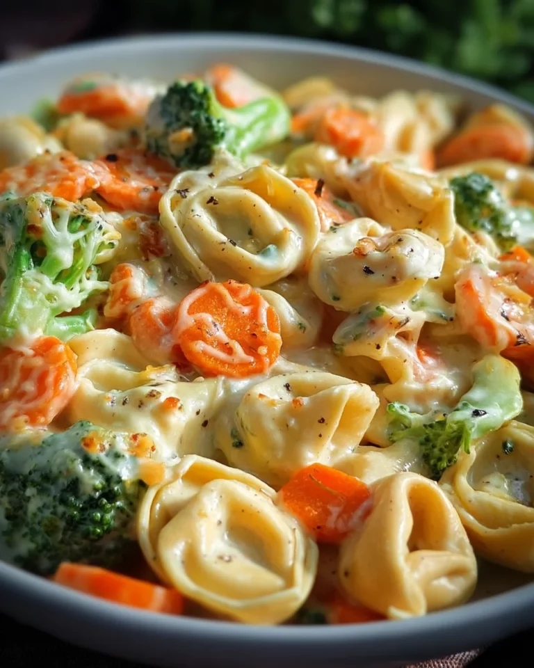 Tortellini mit Käse Sahne Soße - einfach lecker