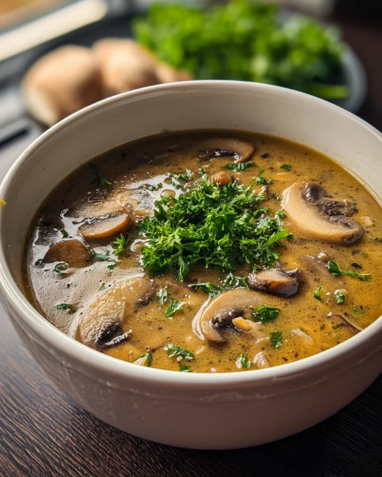 Ungarische Pilzsuppe