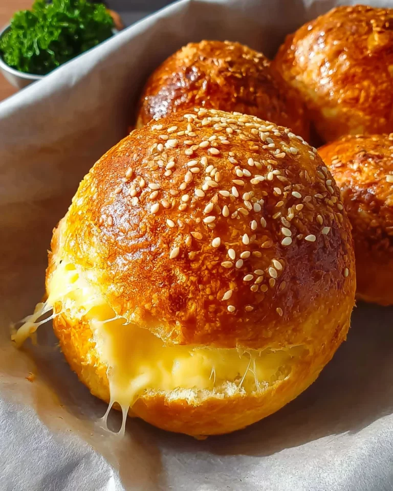 Unglaublich leckere Brioche Brötchen mit Käse endlich da