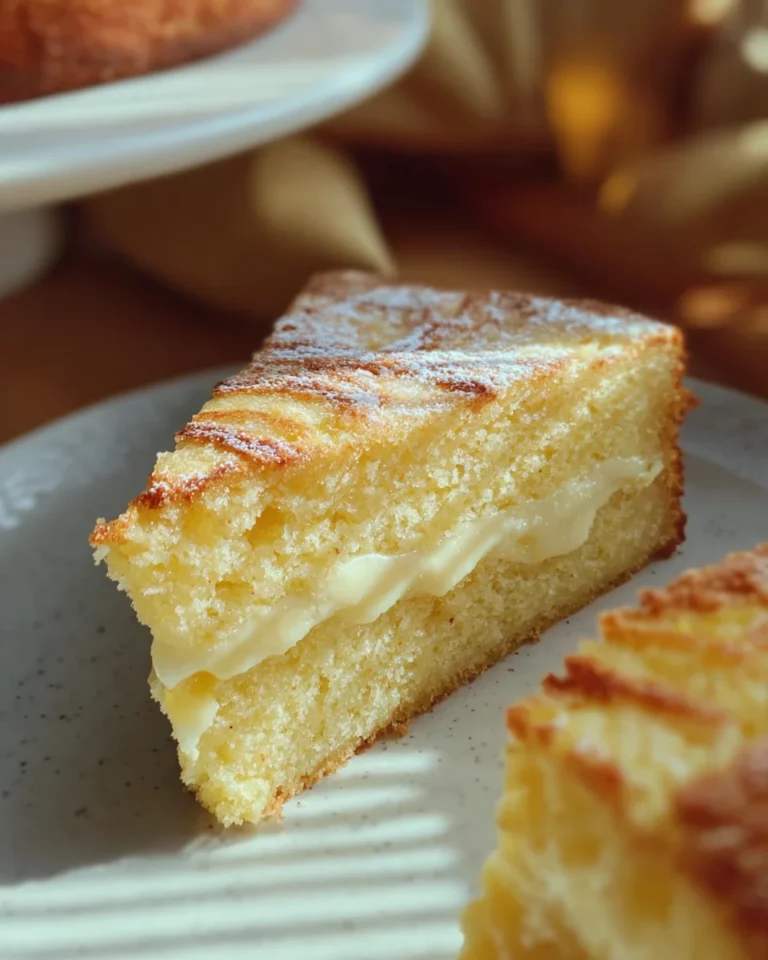 Vanillepudding Kuchen