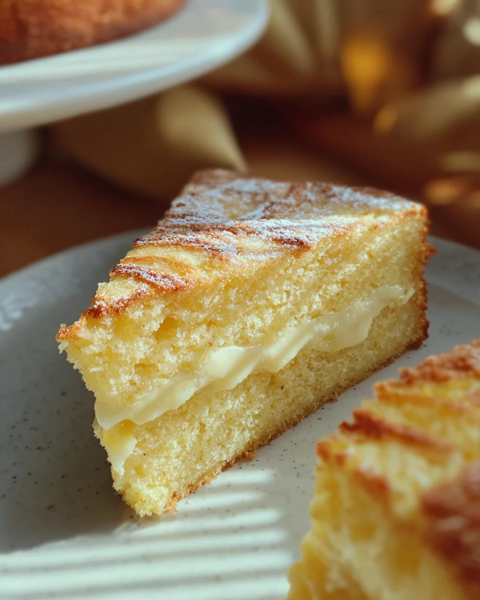 Vanillepudding Kuchen