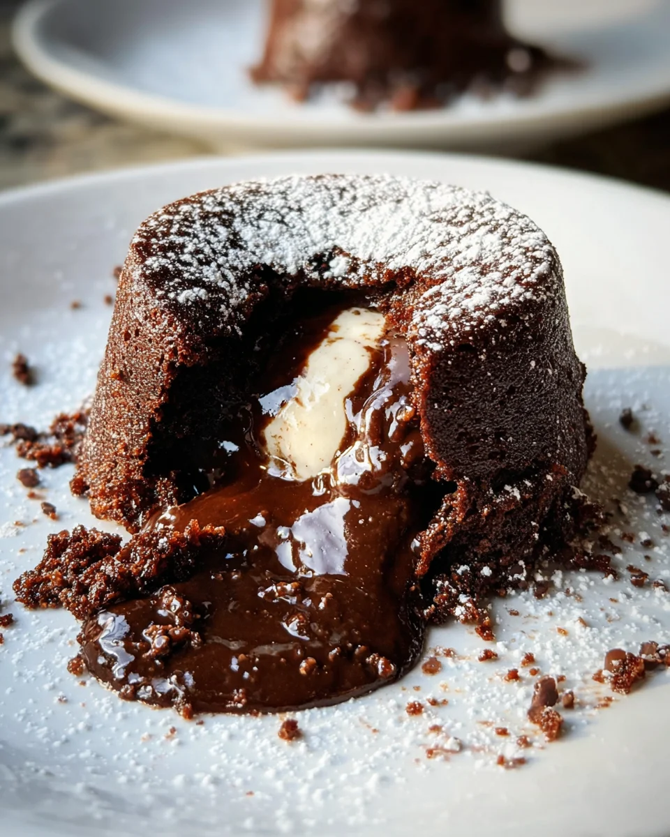 Veganer Lava Cake