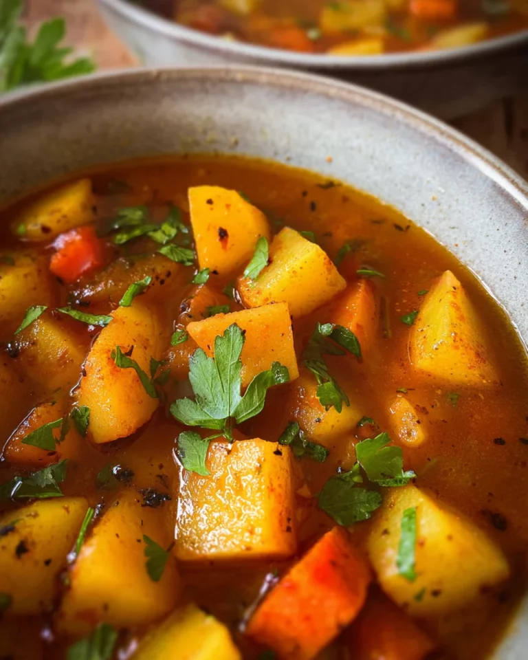 Vegetarisches Kartoffelgulasch